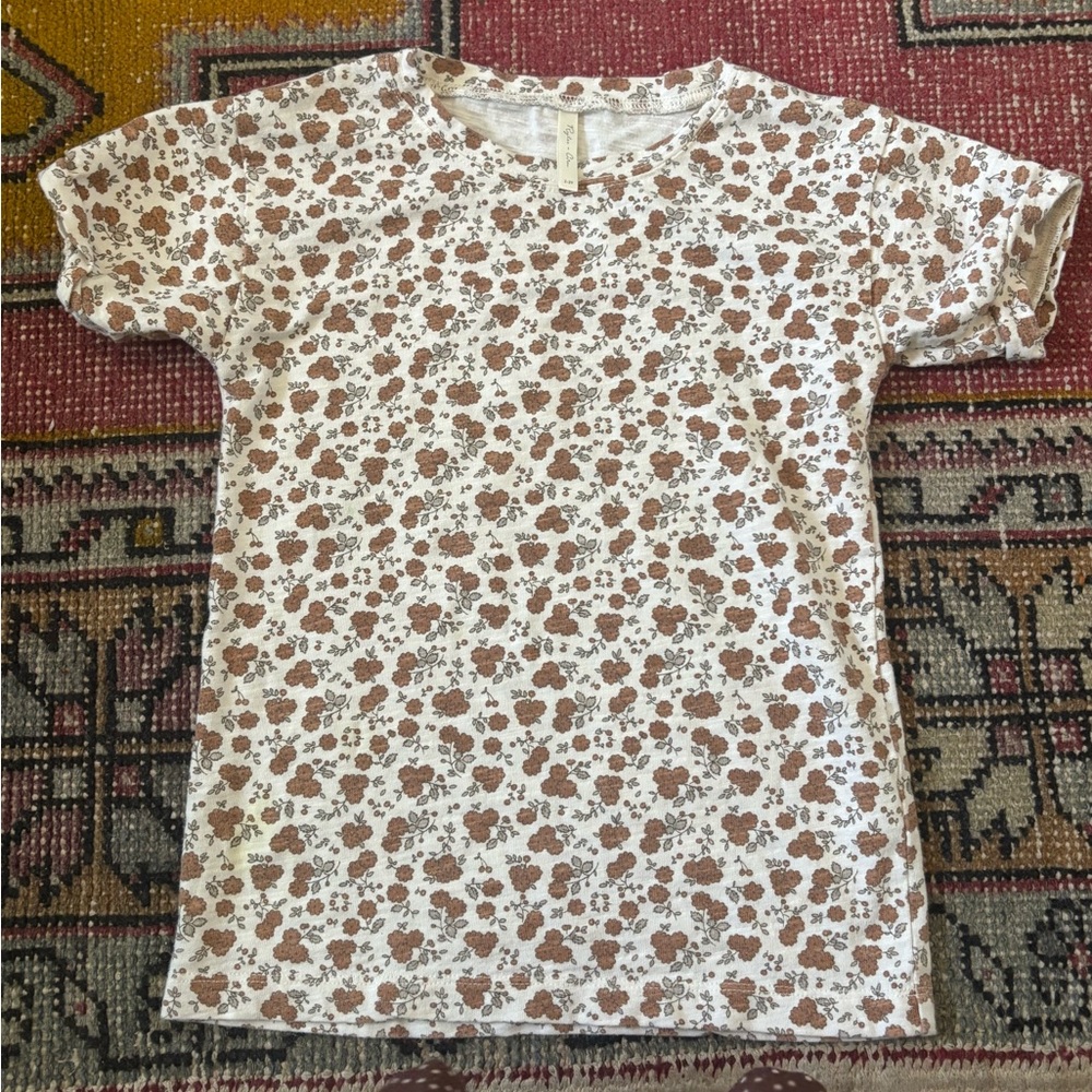 Rylee + Cru floral t shirt dress